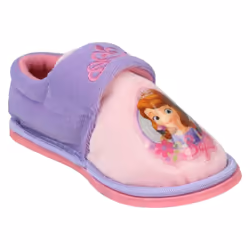 Girls Disney Character Slippers Sofia the First Flowers - Pink, UK 5