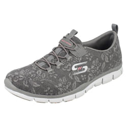 Ladies Skechers Lace Detail Trainers Lacey 22764 - UK 8, Grey