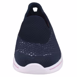 ) Girls Skechers Flats With Mesh Detail Go Walk 4 Kindle 81118 - UK 12.5 Child, Navy/Lavender (Blue