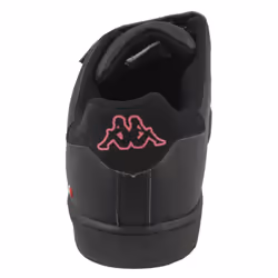 ) Girls Kappa Casual Trainers Deuce - UK 5.5 Child, Black/Hot Pink (Black