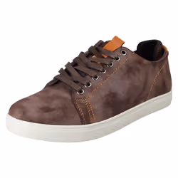 Mens Reflex Lace Up Casual Shoes - Brown, UK 8