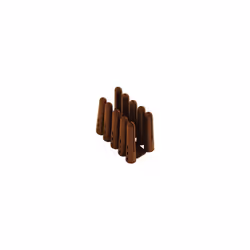 Wallplug Brown 7mm x 37mm Plastic Wall Fixings Rawlplug Pack Of 100