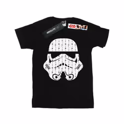 Star Wars Boys Christmas Stormtrooper Helmet T-Shirt - 12-13 Years, Black
