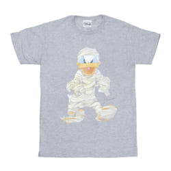 Disney Mens Mummy Donald Duck T-Shirt - S, Sports Grey