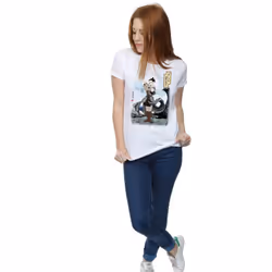 Star Wars Womens/Ladies The Last Jedi Japanese Rey Cotton T-Shirt - L, White