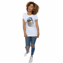 Star Wars: The Last Jedi Womens/Ladies BB-8 Brushed Cotton T-Shirt - XXL, White