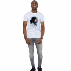 Star Wars Mens The Last Jedi Rose Tico Brushed T-Shirt - XL, White