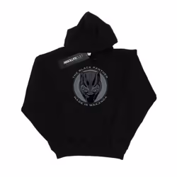 Marvel Boys Black Panther Made in Wakanda Hoodie - 12-13 Years, Black