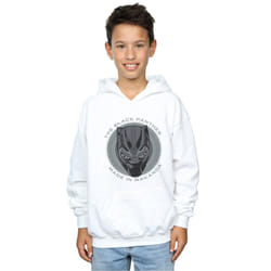 Marvel Boys Black Panther Made in Wakanda Hoodie - 5-6 Years, White