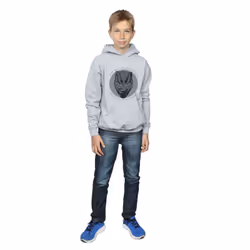 Marvel Boys Black Panther Made in Wakanda Hoodie - 12-13 Years, Sports Grey