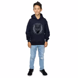Marvel Boys Black Panther Made in Wakanda Hoodie - 12-13 Years, Navy Blue