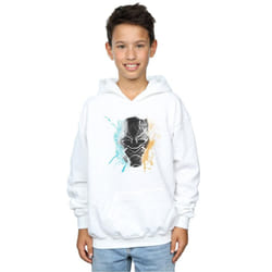 Marvel Boys Black Panther Splash Hoodie - 9-11 Years, White