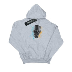Marvel Boys Black Panther Splash Hoodie - 9-11 Years, Sports Grey