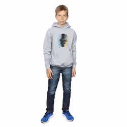 Marvel Boys Black Panther Splash Hoodie - 9-11 Years, Sports Grey