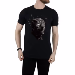 Marvel Mens Black Panther Tribe Mask T-Shirt