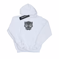 Marvel Mens Black Panther Black On Black Hoodie