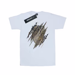 Marvel Mens Black Panther Gold Head T-Shirt