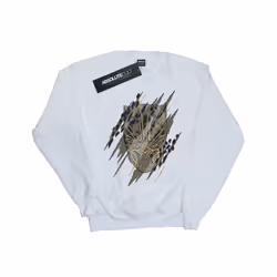 Marvel Boys Black Panther Gold Head Sweatshirt - 5-6 Years, White