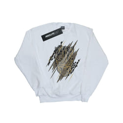 Marvel Boys Black Panther Gold Head Sweatshirt - 5-6 Years, White