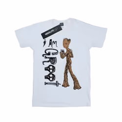 Marvel Boys Avengers Infinity War I Am Teenage Groot T-Shirt - 5-6 Years, White