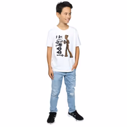 Marvel Boys Avengers Infinity War I Am Teenage Groot T-Shirt - 5-6 Years, White