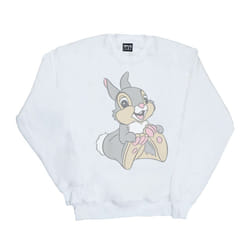 Disney Womens/Ladies Classic Thumper Cotton Sweatshirt - XXL, White