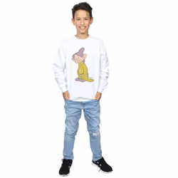 Disney Boys Classic Dopey Sweatshirt - 5-6 Years, White