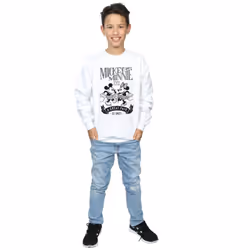 Disney Boys Mickey And Minnie Mouse Great Pair Sweatshirt - 5-6 Years, White