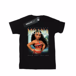 Disney Mens Moana Montage T-Shirt - S, Black