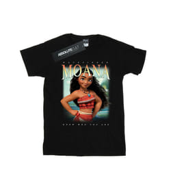 Disney Mens Moana Montage T-Shirt - S, Black