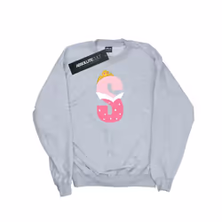 Disney Girls Alphabet S Is For Sleeping Beauty Sweatshirt - 9-11 Years, Sports Grey