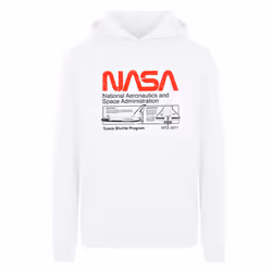 NASA Boys Space Shuttle Hoodie - 5-6 Years, White