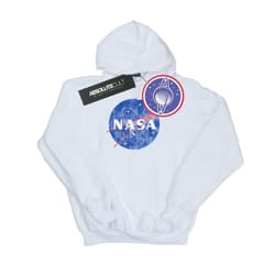 NASA Mens Insignia Logo Hoodie - XXL, White