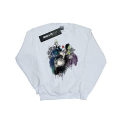 Disney Mens Villains Sketch Sweatshirt - XL, White