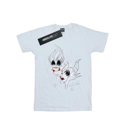 Disney Mens Villains Wicked Women T-Shirt - S, White