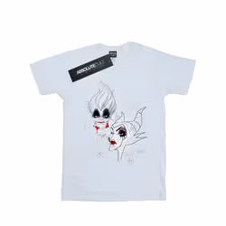 Disney Mens Villains Wicked Women T-Shirt - M, White