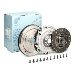 BLUE PRINT ADV183067 Clutch three-piece with synthetic grease with bolts/screws, with flywheel 241 VOLKSWAGEN: Golf 4, Polo IV Hatchback, Bora Saloon