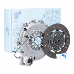 Clutch; BLUE PRINT; three-piece with central slave cylinder, with synthetic grease 240; for VAUXHALL, OPEL; 55197680, 5519768 ...