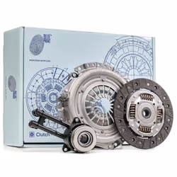 Clutch; BLUE PRINT; three-piece with central slave cylinder, with synthetic grease 190; for FORD, MAZDA; 1013684, 1013684S1, ...