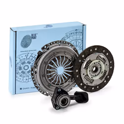 Clutch; BLUE PRINT; three-piece with central slave cylinder, with synthetic grease 240; for FORD; 1331468, 1331468S1, 1331469 ...