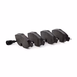 BLUE PRINT ADV184233 Brake pad set Front Axle incl. wear warning contact SKODA: Octavia 3 Schrägheck, Karoq Off-Road, VOLKSWAGEN: Golf 7
