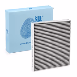 Pollen filter; BLUE PRINT; Filter Insert, Activated Carbon Filter 255 222 30; for VOLKSWAGEN, SEAT, SKODA, AUDI, VW; 2Q081966 ...
