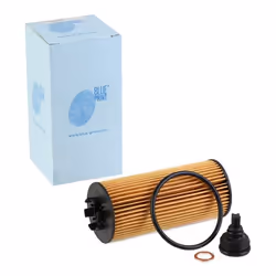 Oil filter; BLUE PRINT; with fastening/mounting material, with gasket/seal Filter Insert; for MINI, BMW; 11428593186, 1142859 ...