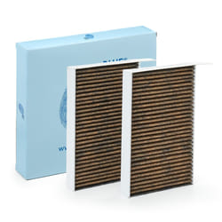 BLUE PRINT ADBP250014 Pollen filter with antibacterial action, Activated Carbon Filter 242 142 31 TESLA: Model 3, Model Y