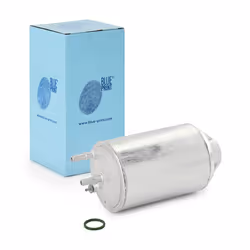Fuel Filter; BLUE PRINT; In-Line Filter, with water drain screw with seal ring; for VOLKSWAGEN, MAN, VW; 2N0127401AC, 2N01274 ...
