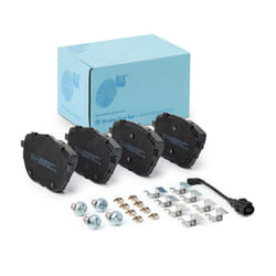 BLUE PRINT ADBP420094 Brake pad set Front Axle incl. wear warning contact with fastening material VOLKSWAGEN: Transporter 6, Multivan 6