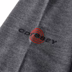 Callaway Golf Mens 1/4 Zip Blended Merino Mix Odyssey Thermal Sweater - XXL, Steel Heather