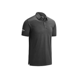 Callaway Golf Mens Swingtech Solid Stretch Golf Polo Shirt - Asphalt