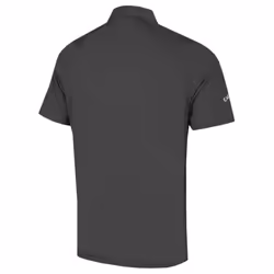 Callaway Golf Mens 2021 Swingtech Solid Stretch Moisture Wicking Polo Shirt - XL, Asphalt