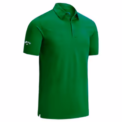 Callaway Golf Mens Swingtech Solid Stretch Golf Polo Shirt - Asphalt